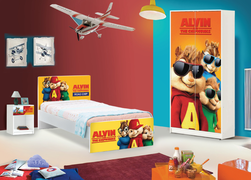 Alvin and the Chipmunks Bedroom Package